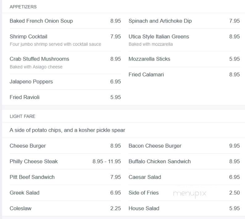 Big Moose Station - Eagle Bay, NY menu_pic