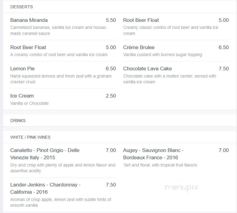 Umami Cafe - Croton On Hudson, NY menu_pic
