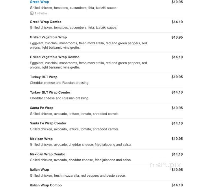 Van Dam Diner - Long Island City, NY menu_pic