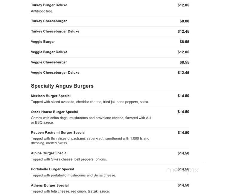 Van Dam Diner - Long Island City, NY menu_pic