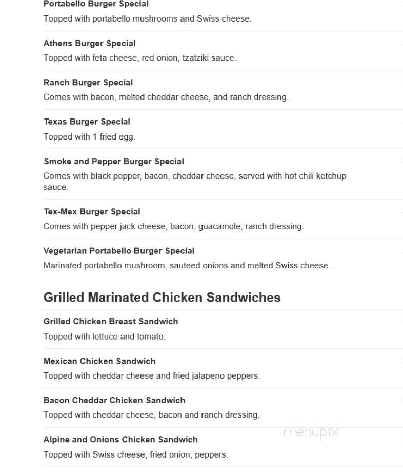 Van Dam Diner - Long Island City, NY menu_pic