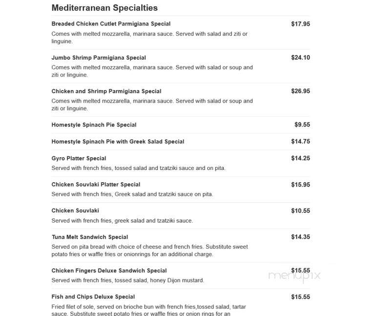 Van Dam Diner - Long Island City, NY menu_pic