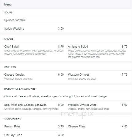 Furio's Deli & Cafe - Clifton Heights, PA menu_pic