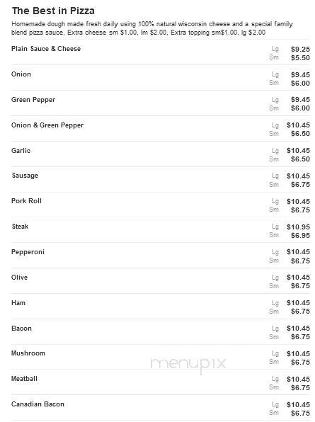 Premier Pizza - Hatboro, PA menu_pic
