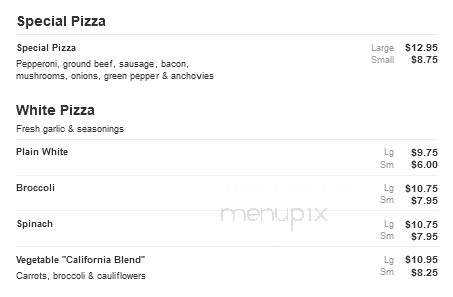 Premier Pizza - Hatboro, PA menu_pic
