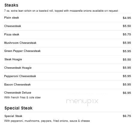 Premier Pizza - Hatboro, PA menu_pic