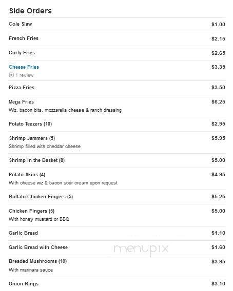 Premier Pizza - Hatboro, PA menu_pic