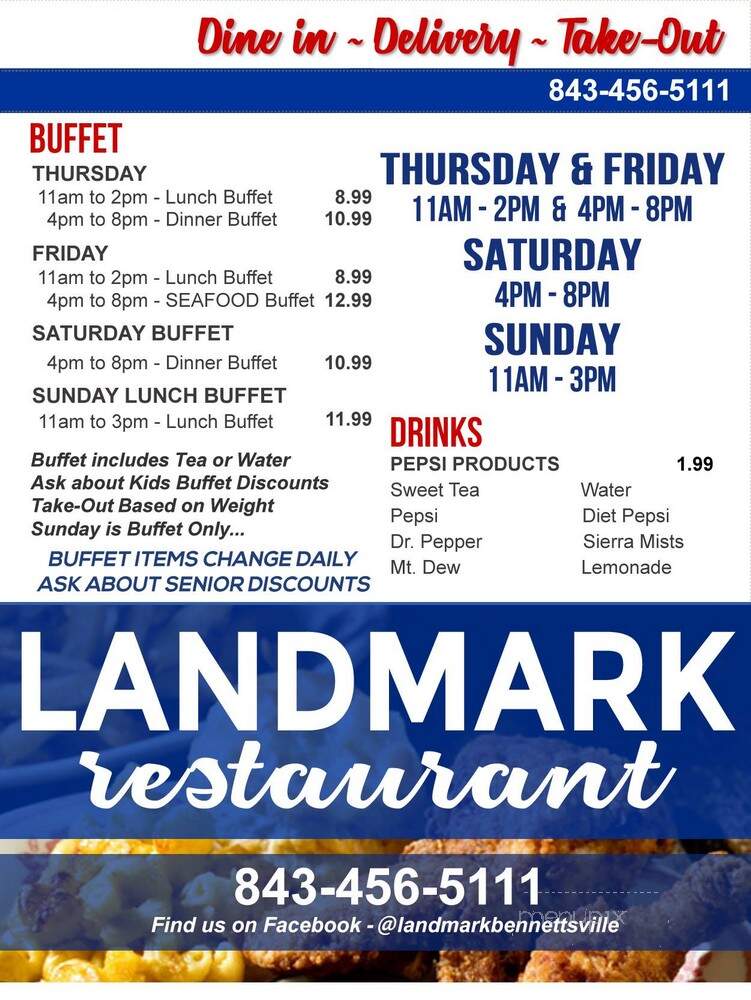 Landmark Restaurant - Bennettsville, SC