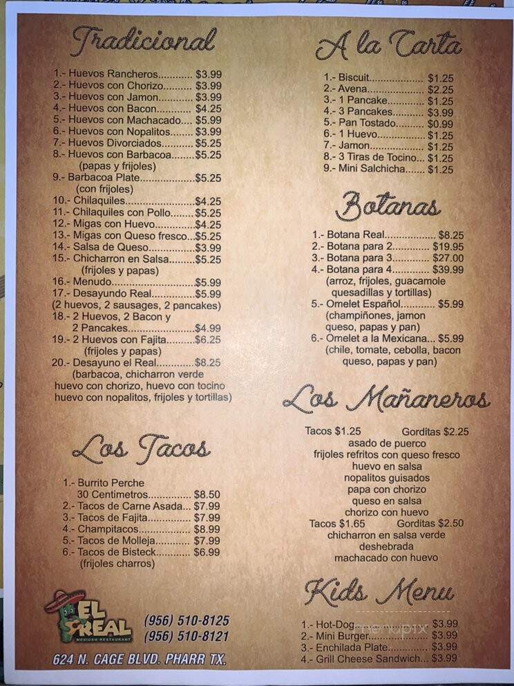 El Dorado Restaurant - Pharr, TX