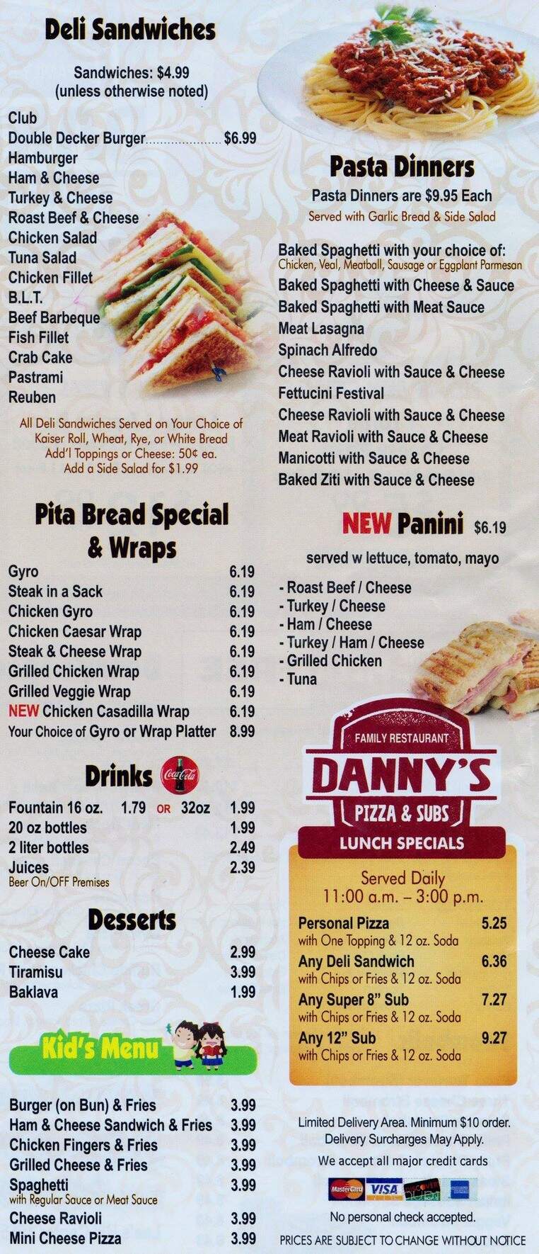 Danny's Pizza - Spotsylvania, VA