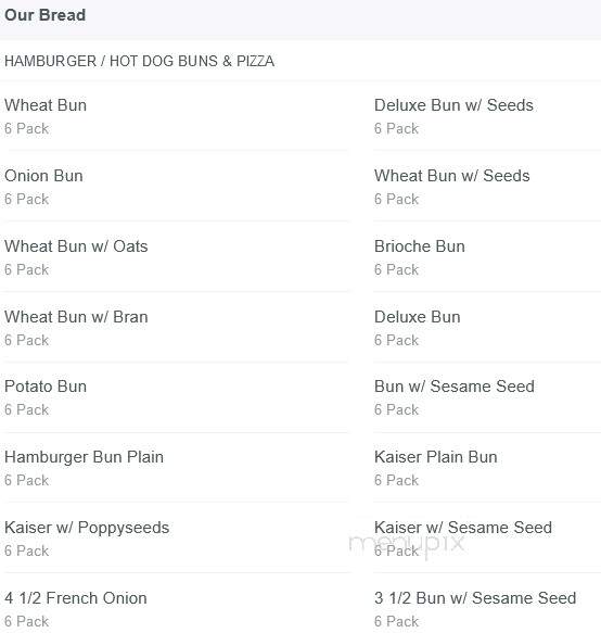 Giuliano's Bakery - Carson, CA menu_pic