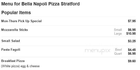 Bella Napoli Pizza-Stratford - Stratford, CT
