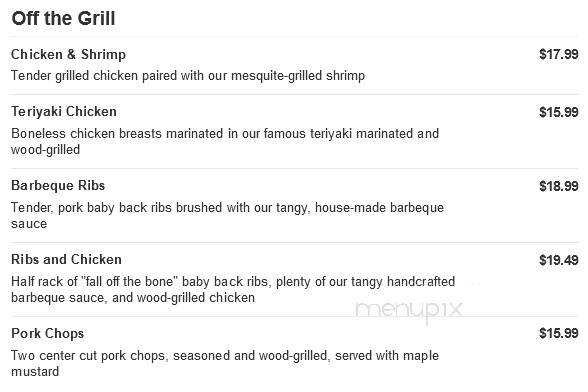 Dakota Restaurant - Avon, CT menu_pic