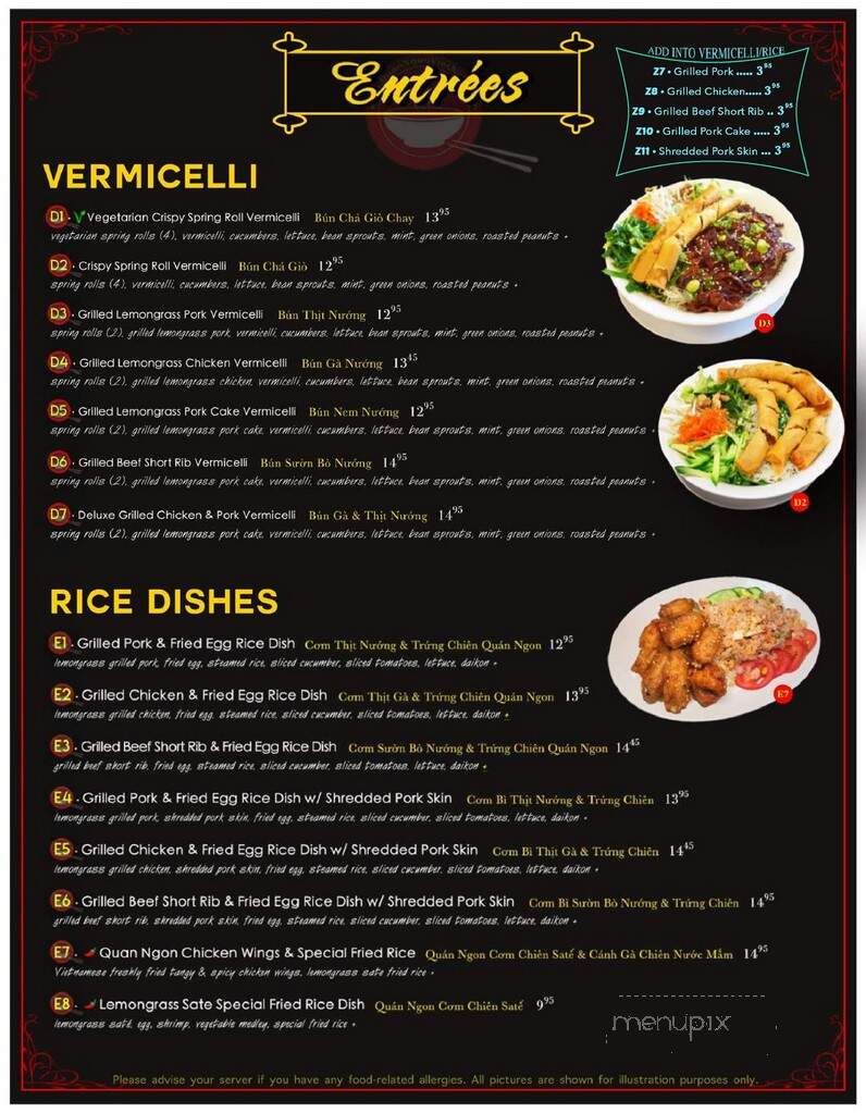Quan Ngon Delicious Vietnamese Restaurant - Regina, SK