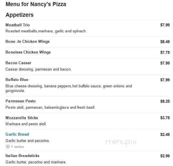 Nancy's Pizza - Crystal Lake, IL