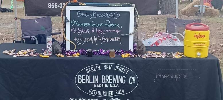 Berlin Brewing Co. - Berlin, NJ menu_pic