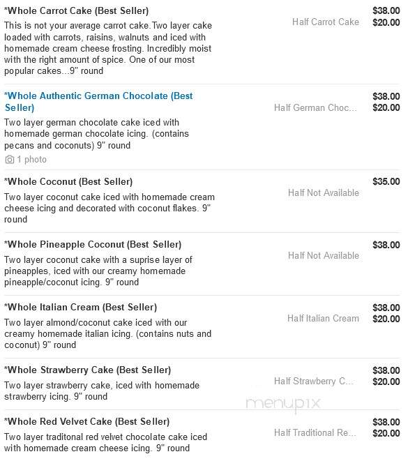 Grandma's Desserts Etc - Memphis, TN