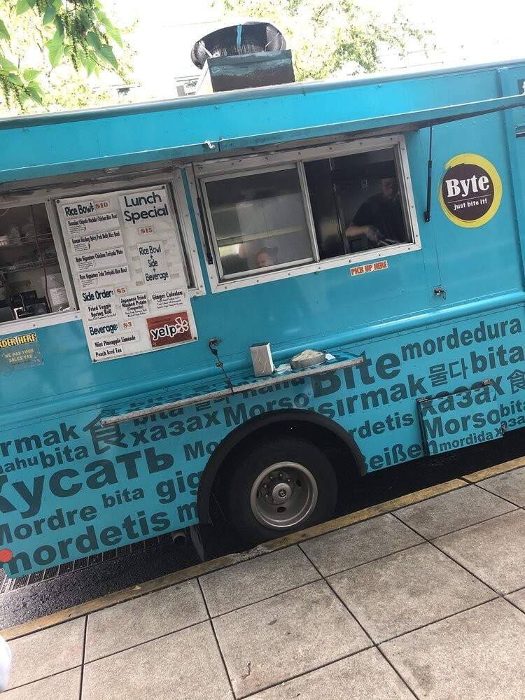 Byte Food Truck - Seattle, WA menu_pic