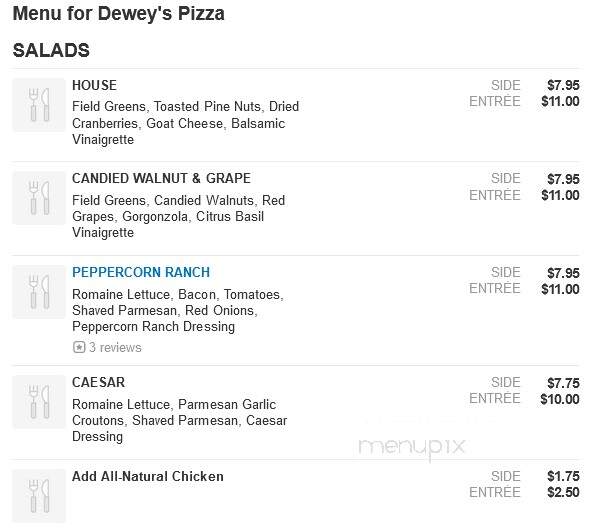 Dewey's Pizza - Fairlawn, OH