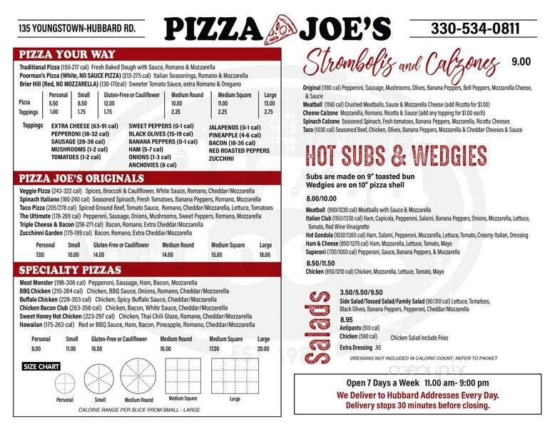 Pizza Joe's - Hubbard, OH