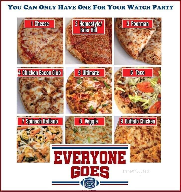 Pizza Joe's - Hubbard, OH menu_pic