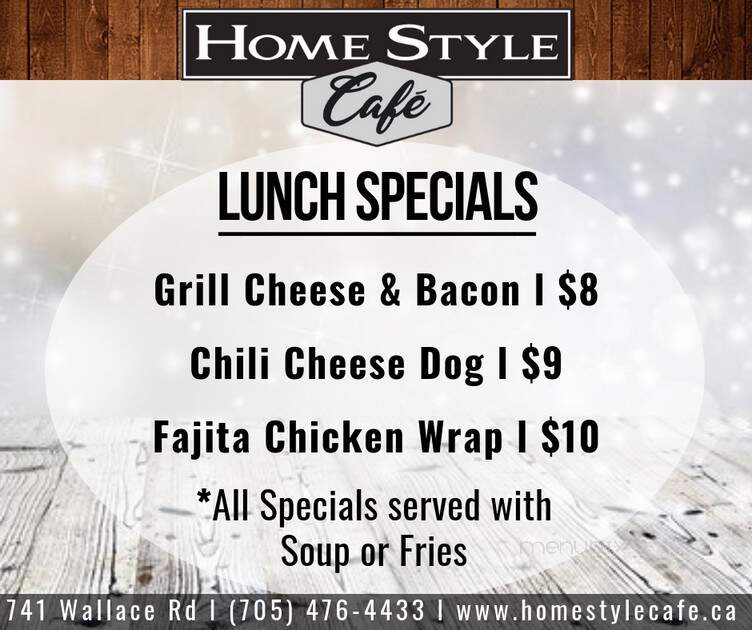 Home Style Cafe - North Bay, ON