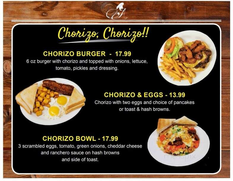 Anaiah's - Stettler, AB menu_pic