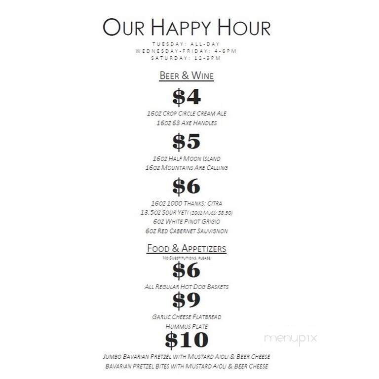 Royal Palm Brewing Company - Royal Palm Beach, FL menu_pic
