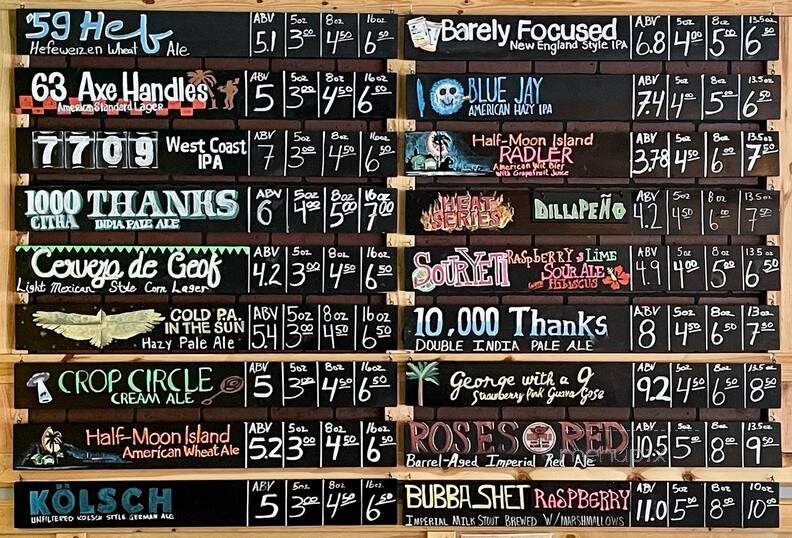 Royal Palm Brewing Company - Royal Palm Beach, FL menu_pic