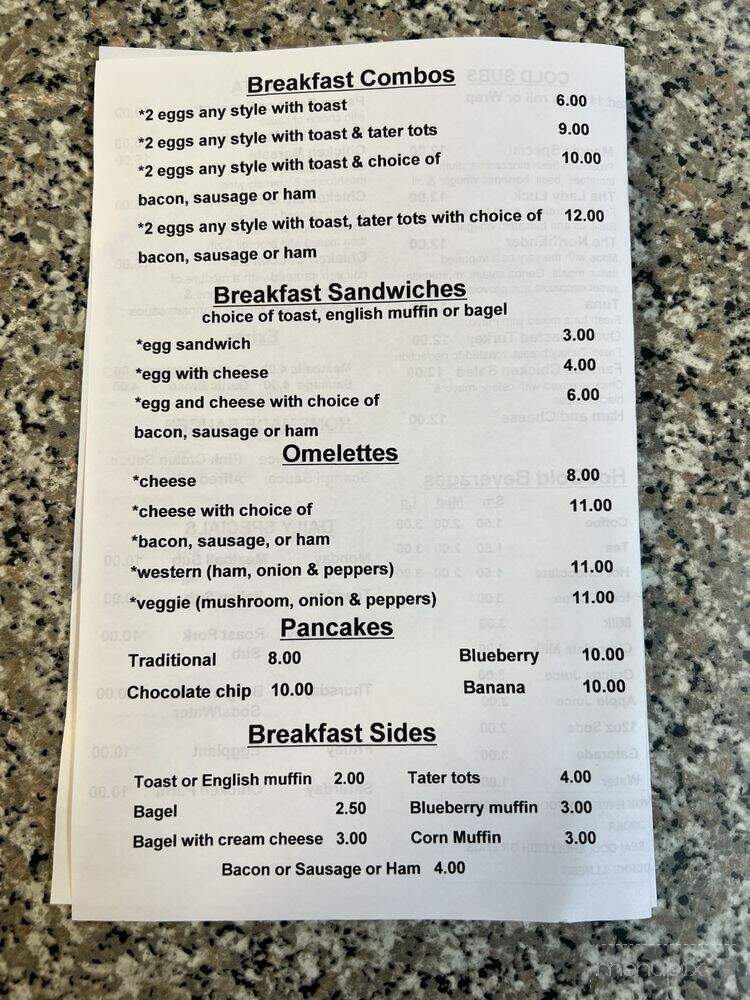 Mangia Mangia - Boston, MA menu_pic