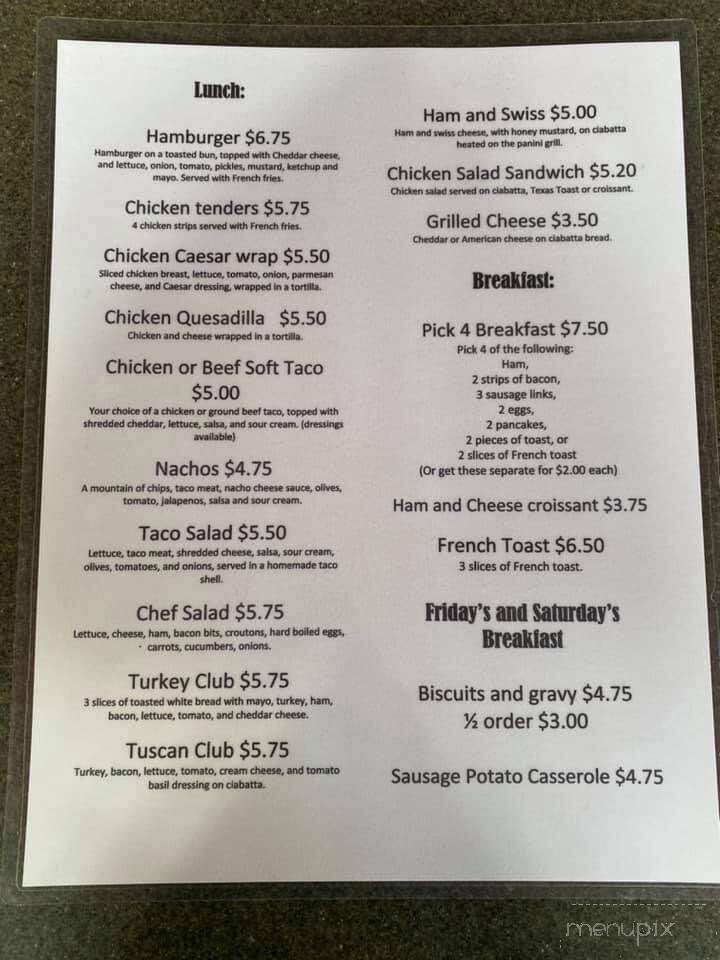 Dragonfly Desserts Cakery - Milford, NE menu_pic