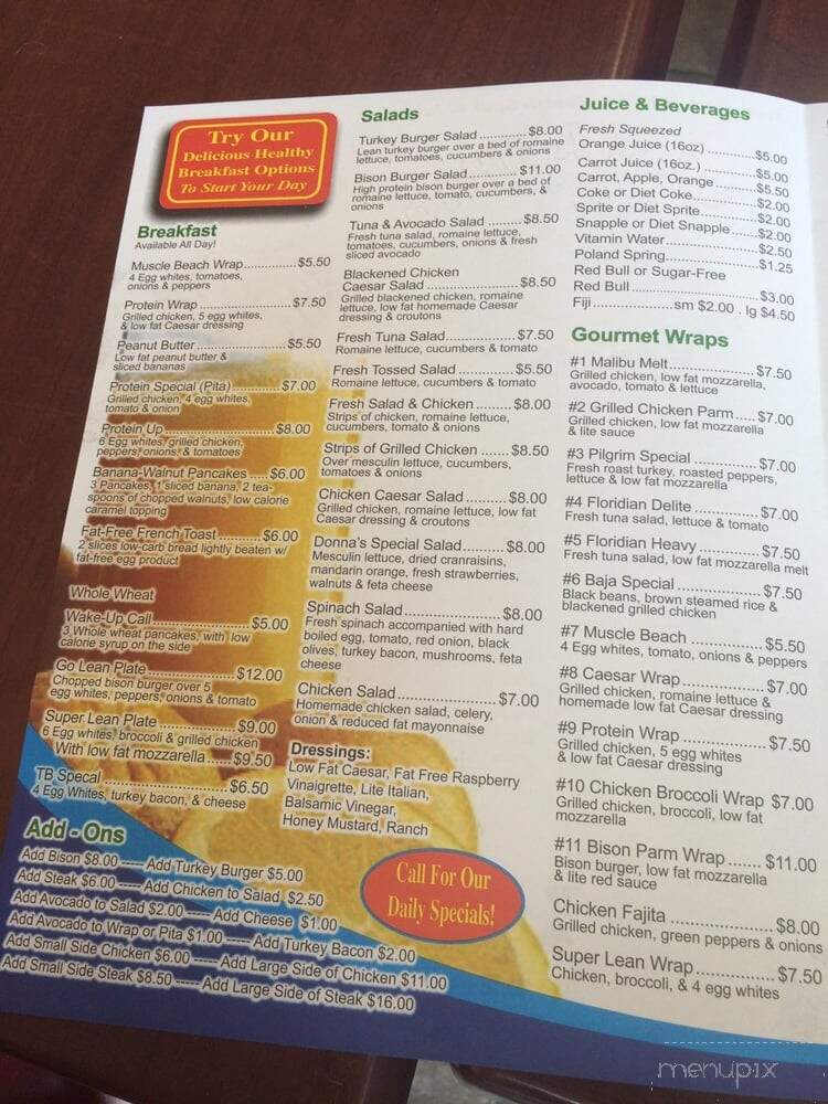 Call It a Wrap - Staten Island, NY menu_pic