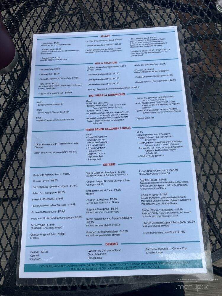 Gold Key Country Club Restaurant - Milford, PA menu_pic