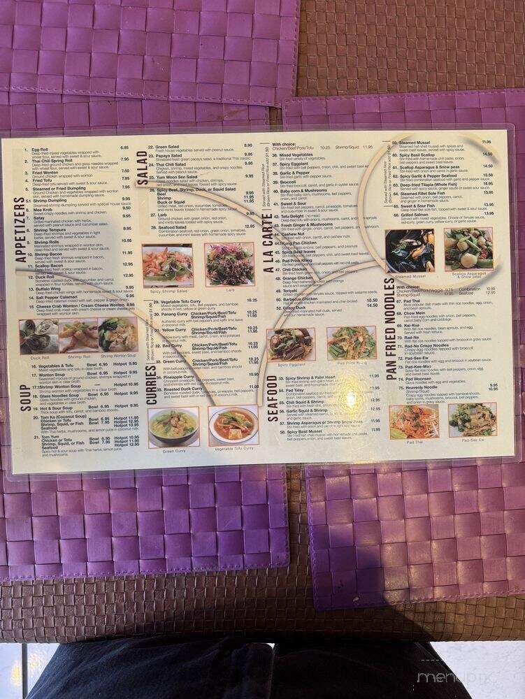 Thai Chili House - Northridge, CA menu_pic