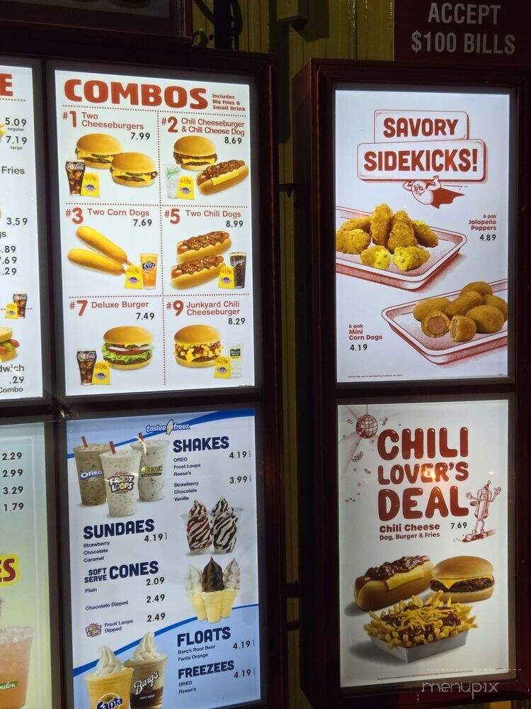 Original Hamburger Stand - El Centro, CA menu_pic