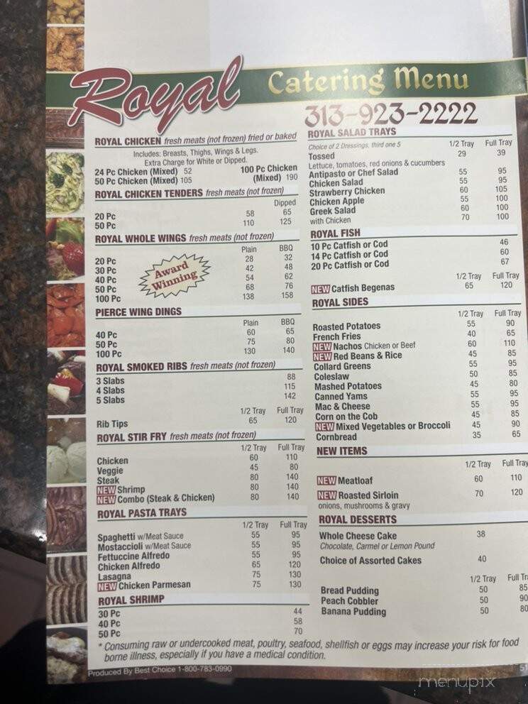 Young's Barbeque - Detroit, MI menu_pic