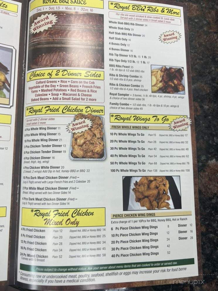 Young's Barbeque - Detroit, MI menu_pic
