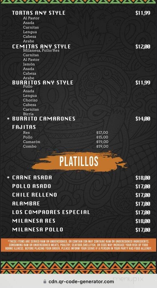 Beef World - Lynn, MA menu_pic