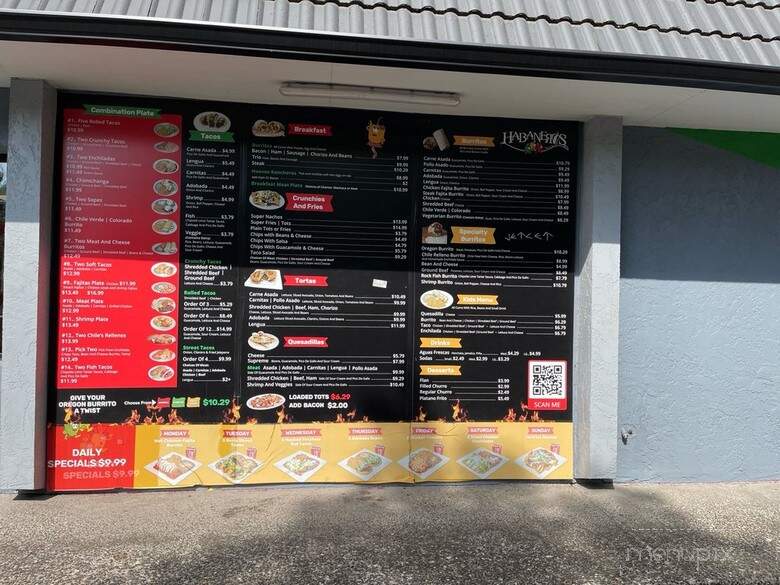 Muchas Gracias Mexican Food - Portland, OR menu_pic