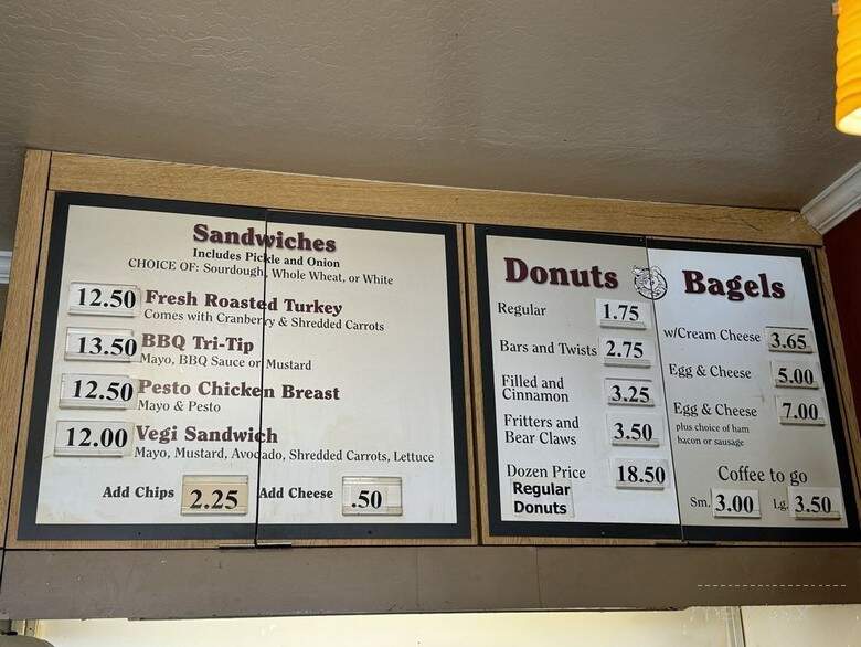 Original Farrells Donuts - SANTA CRUZ, CA menu_pic