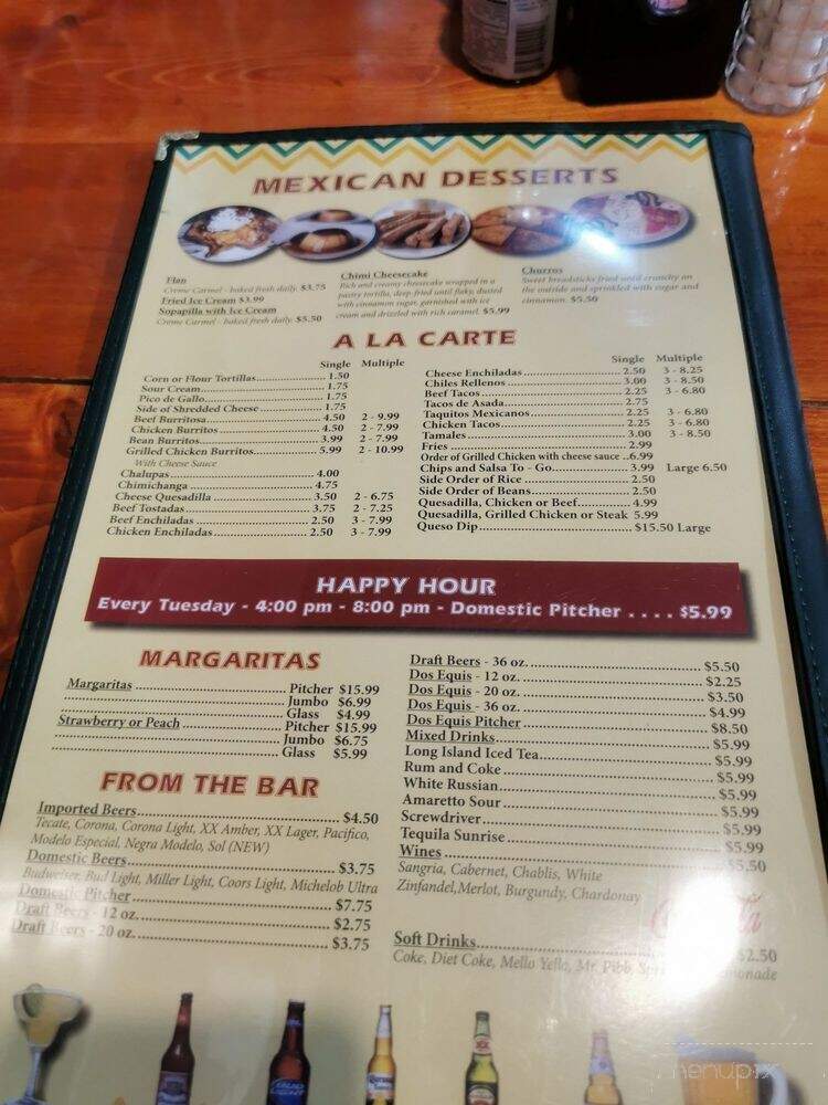 Mi Monterrey Mexican Grill - Morehead, KY menu_pic