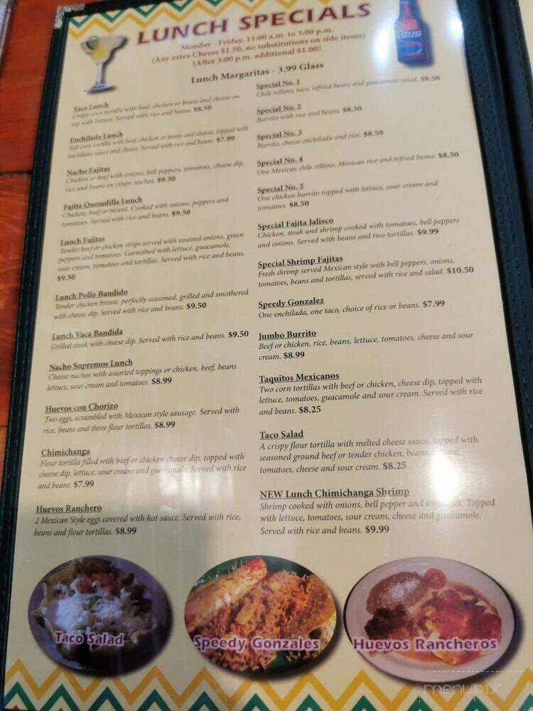 Mi Monterrey Mexican Grill - Morehead, KY menu_pic