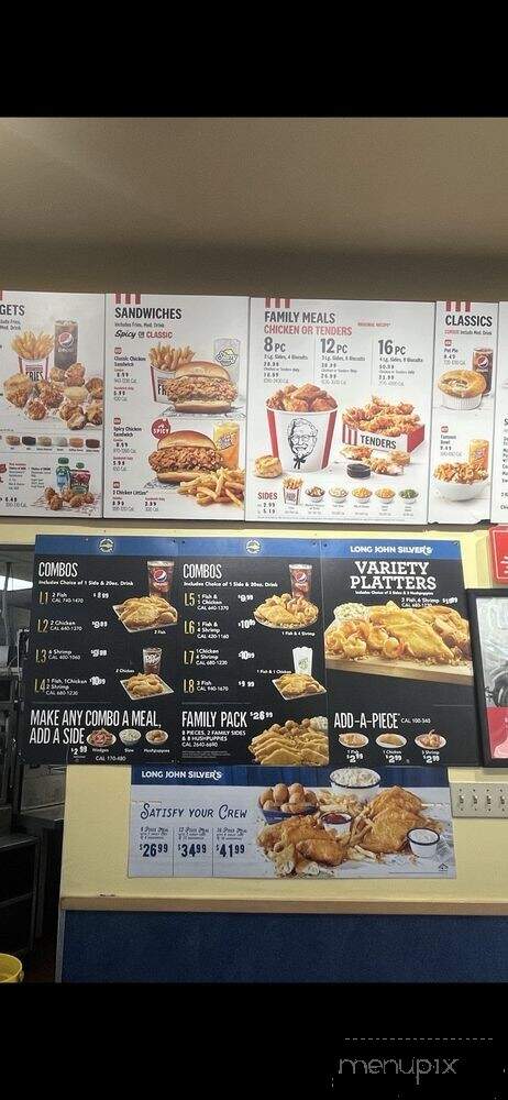 Long John Silver's - Maricopa, AZ menu_pic