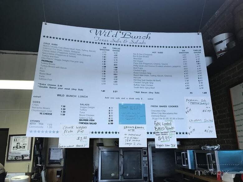 Wild Bunch Sub Shop - Fort Worth, TX