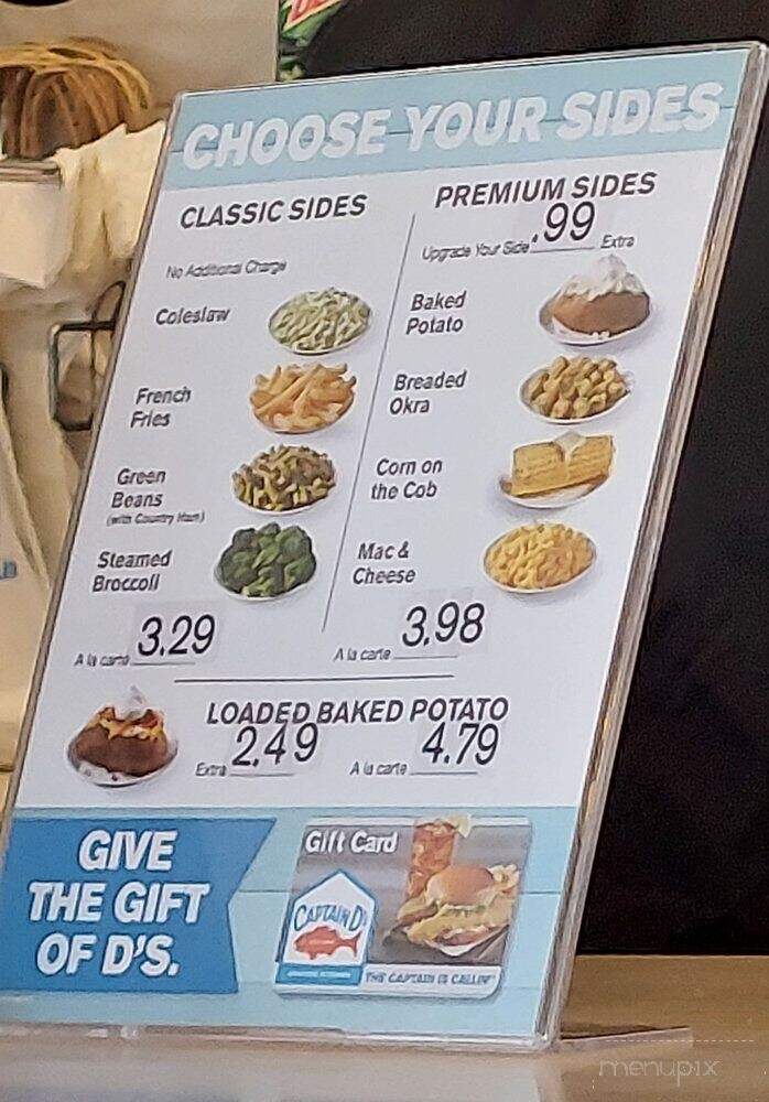 Captain D's Seafood - Sanford, FL menu_pic
