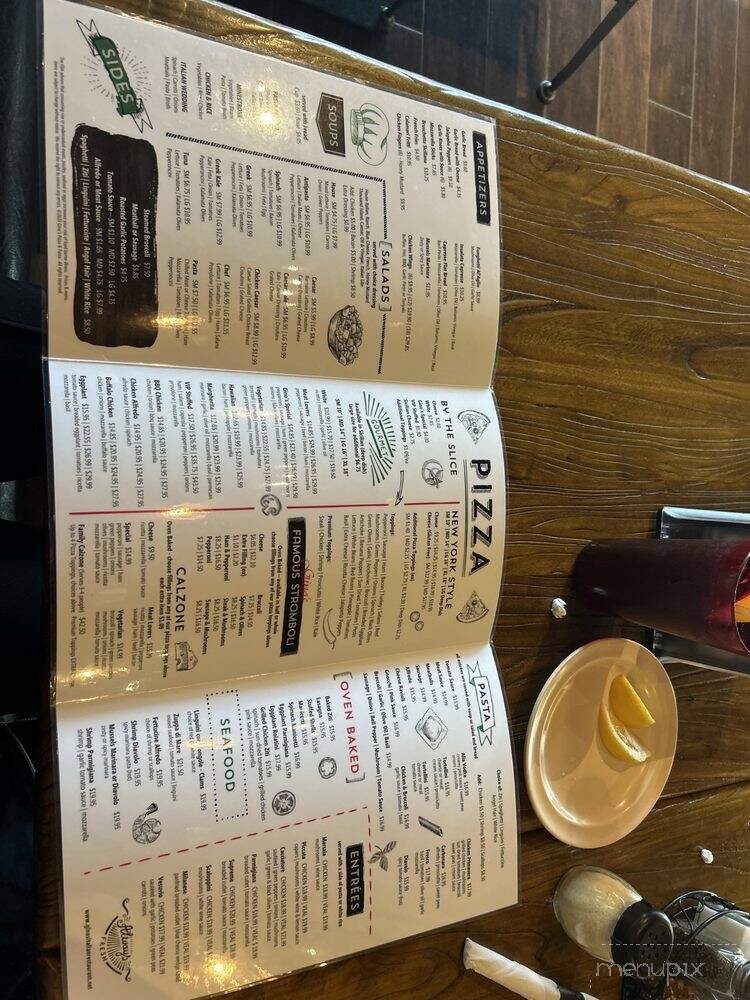Gino's Pizza & Pasta - Oviedo, FL menu_pic