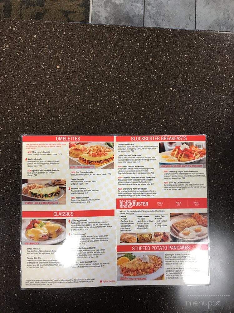Curis Big Boy Restaurants - Chesterfield, MI menu_pic