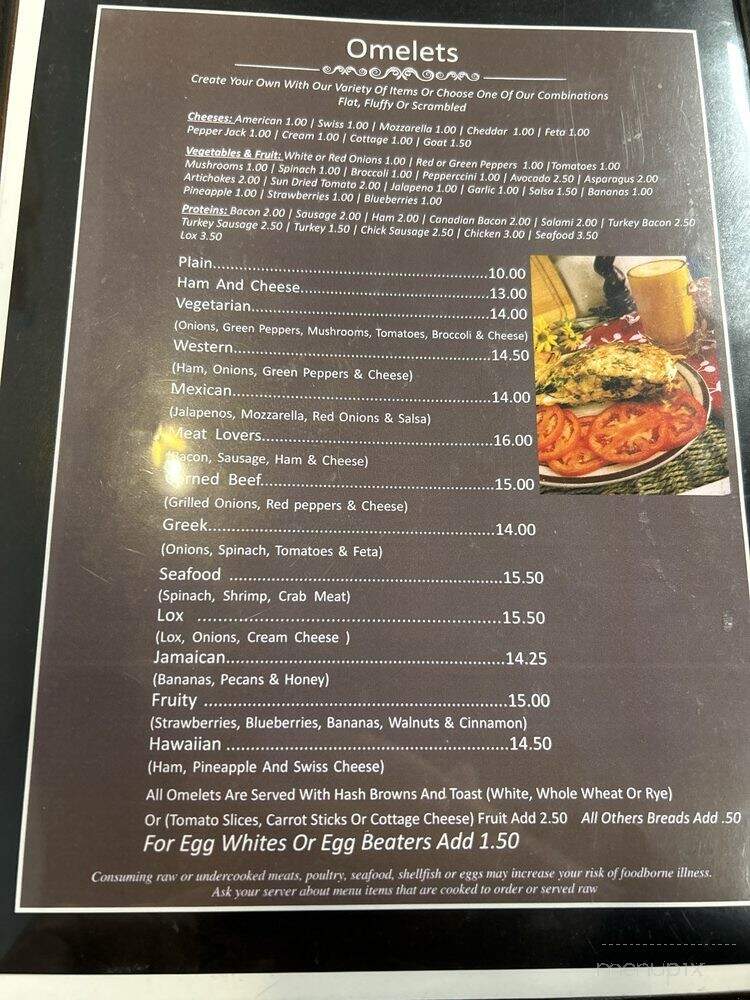 Sunny's Cafe - West Bloomfield, MI menu_pic