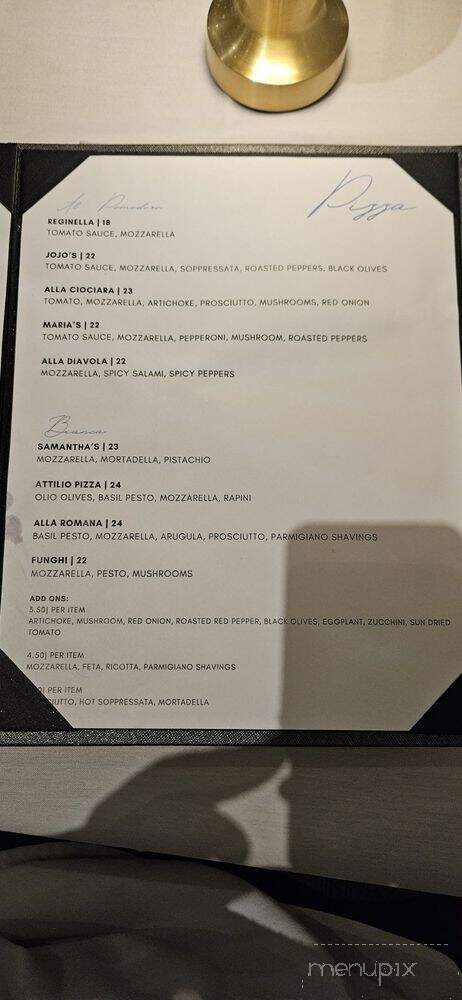 Castello Ristorante - Woodbridge, ON menu_pic