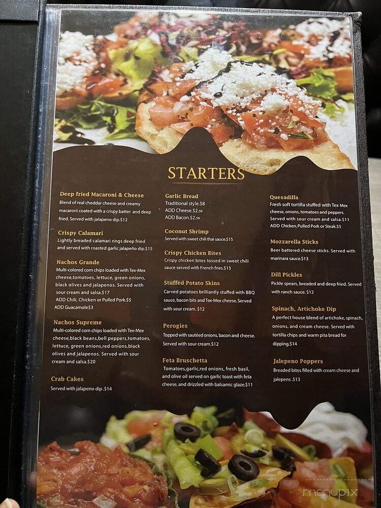 Sharks sports pub - Vaughan, ON menu_pic